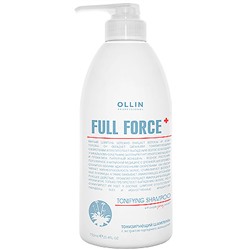 OLLIN FULL FORCE Тонизирующий шампунь с женьшенем против выпадения волос 750 мл
