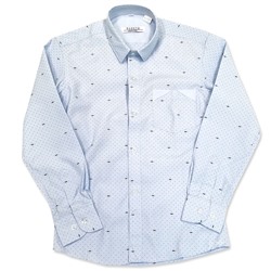 TF1711093 Рубашка для мальчика (голубой)