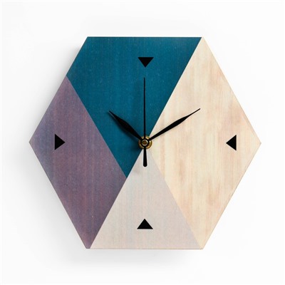 Часы настенные "Геометрия", дискретный ход