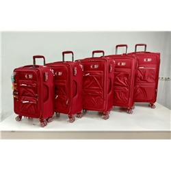 Комплект из 5-ти чемоданов  50159-5 Бордовый