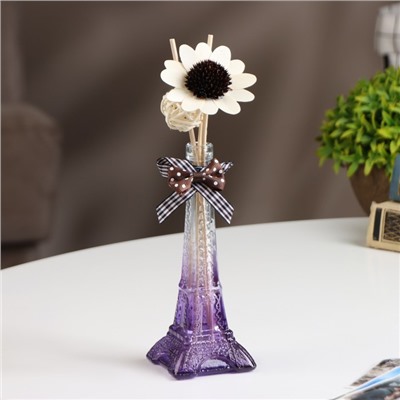 Набор подарочный "Эйфелева башня"(ваза,палочки с декором,свечи,аромамасло),орхидея, 8 марта