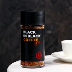 Кофе BLACK IN BLACK, растворимый, сублимированный, 85 г