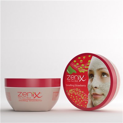 Глиняная маска с экстрактом клубники Zenix Strawberry Smelling Clay Face Mask Косметика уходовая для лица и тела от ведущих мировых производителей по оптовым ценам в интернет магазине ooptom.ru.