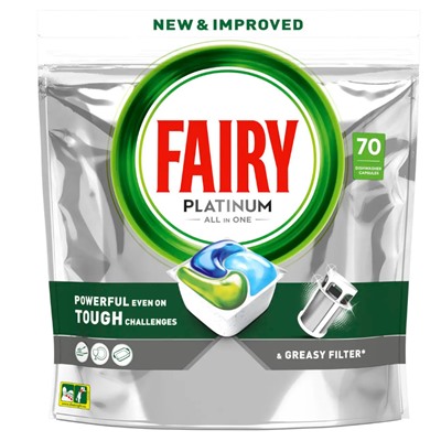 Таблетки для п/машины Fairy Platinum 70 шт