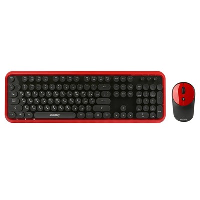 Беспроводной набор Smart Buy SBC-620382AG-RK ONE мембранная клавиатура+мышь (black/red)