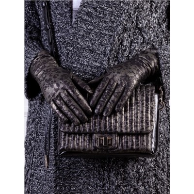 Женские перчатки ELEGANZZA  IS00154 black/bronze