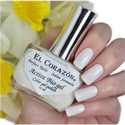 El Corazon 423/2030 active Bio-gel Shimmer белый