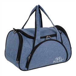 Спортивная сумка П9013 (Серо-фиолетовый)