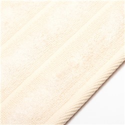 Полотенце махровое "Этель" Bamboo Milk 70х130 см, 70% хл, 30% бамбук, 450гр/м2