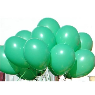 Воздушный шар 10 дюймов / Зеленый