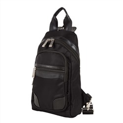 Однолямочный рюкзак П0098 (Черный)