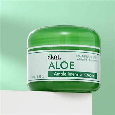 Крем для лица EKEL Ample Intensive Cream с алоэ, 100 г