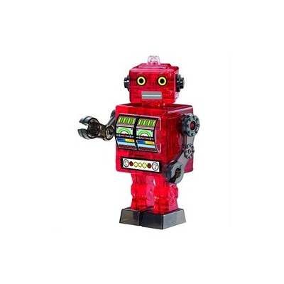 3D головоломка Робот красный