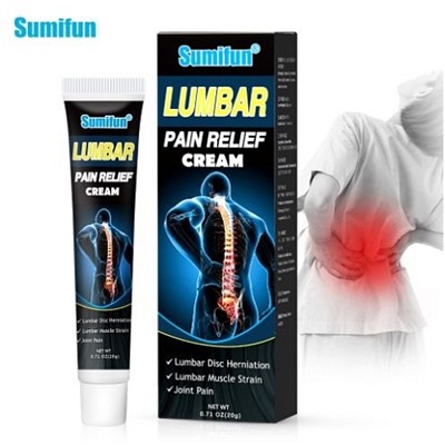 Sumifun LUMBAR Pain Relief cream Обезболивающий крем для суставов и мышц 20гр