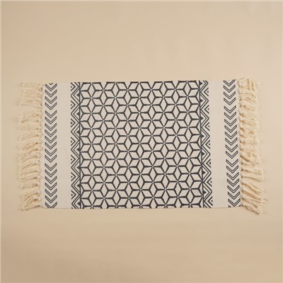 Коврик для дома SL Home Cotton, 60×90 см, цвет бежевый