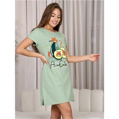 Агнесс - сорочка авокадо