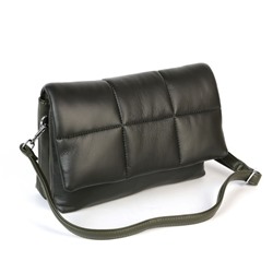 Женская сумка-клатч из эко кожи с тремя отделениями 2204-18 Грин