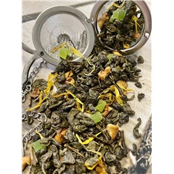 Зеленый чай "Зеленое яблоко " 500 гр