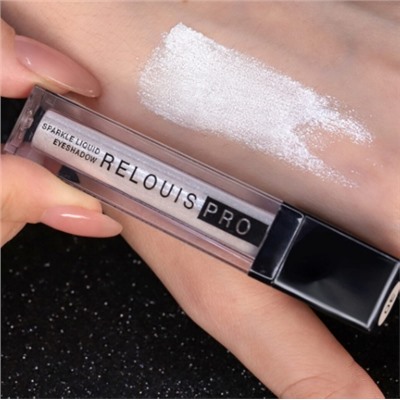 RELOUIS Тени жидкие сияющие Sparkle Liquid Eyeshadow т.30 Diamond Crush