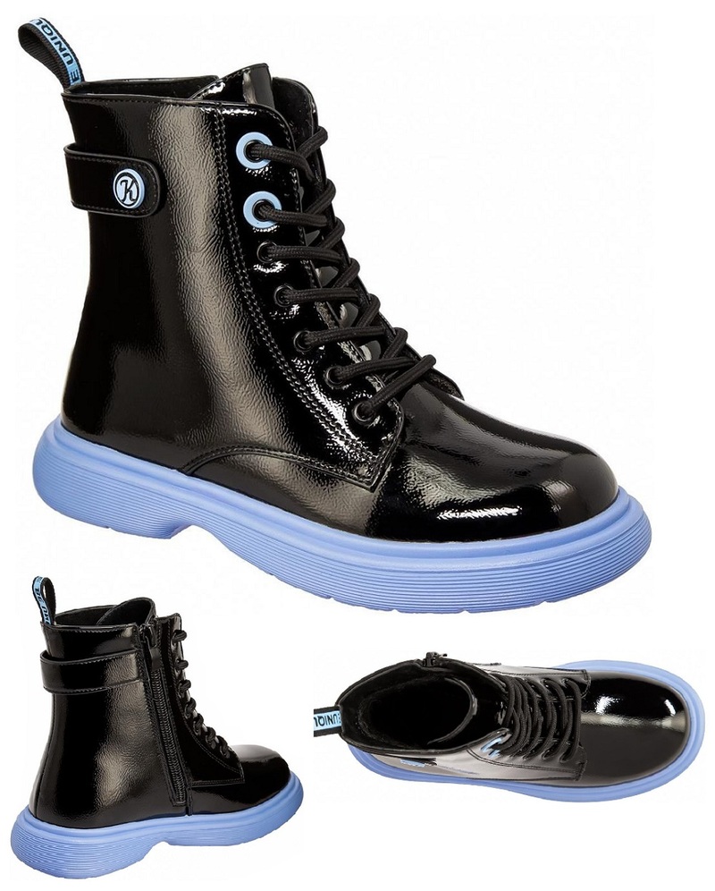 Ботинки Kenka 23-146 black/blue купить, отзывы, фото, доставка - SPirk.ru