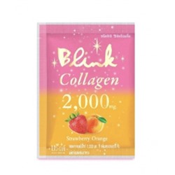 Питьевой коллаген 2,000 мг со вкусом Клубника Апельсин Blink 5 гр