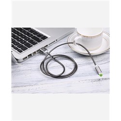 USB кабель для iPhone 5 и выше плетеный 2А, 1 метр 9046308