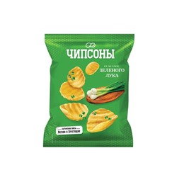 «Чипсоны», чипсы со вкусом зелёного лука, 90 г