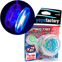 YoYoFactory Йо-йо YYF SpinStar LED Двойной