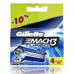 Mach 3 Turbo (4 шт.) RusPack orig