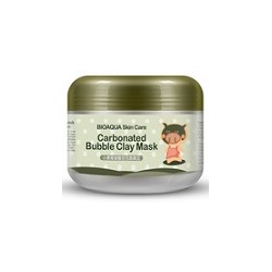 BIOAQUA Carbonated Bubble Clay Mask Глиняно-пузырьковая маска для лица, 100 г, 12шт/уп