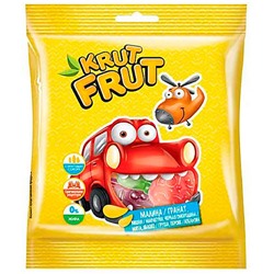 Мармелад жевательный Krut Frut 30гр