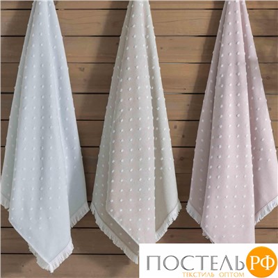 HJ035PEM75 Полотенце Tivolyo Home DROP розовый 75X150