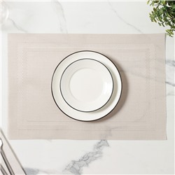 Салфетка кухонная «Окно», 45×30 см, цвет серый