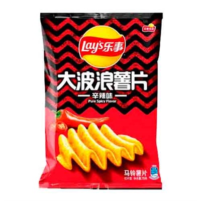 Чипсы Lay’s Pure Spicy Flavour 70гр