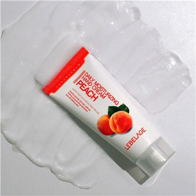 Lebelage Крем для рук увлажняющий с экстрактом персика / Daily Moisturizing Peach Hand Cream, 100 мл