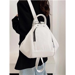 Рюкзак-сумка из Экокожи белый