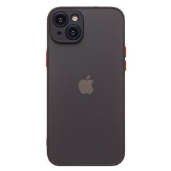 Чехол-накладка - PC041 для "Apple iPhone 15 Plus" (black/black)