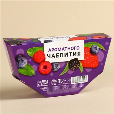 Чай чёрный «Ягодный смузи» вкус: лесные ягоды, 20 г.