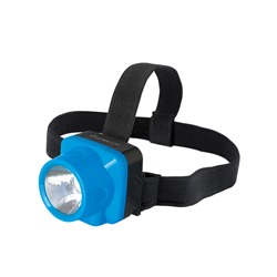 Ultraflash LED5375 (фонарь налобн аккум 220В, голубой, 1 Ватт  LED, 2 реж, пласт, бокс) /1/180/
                    
                        аналоги