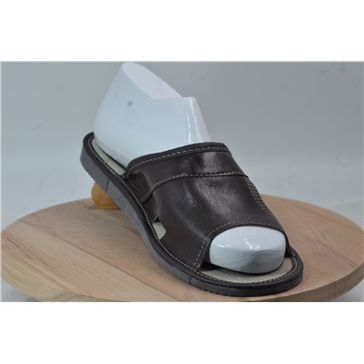 068-42  Обувь домашняя (Тапочки кожаные) размер 42