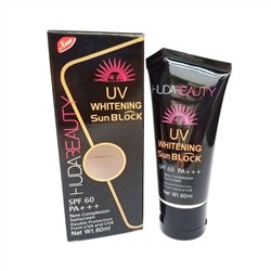 Солнцезащитный крем HudaBeauty UV Whitening Sun Block SPF 60+++ 60мл