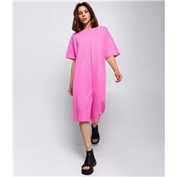 Платье #КТ12012, розовый