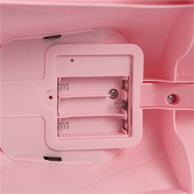 Толокар COMIRON розовый / QT-8098 /уп 4/ колеса полиуретановые, светятся 90 мм
