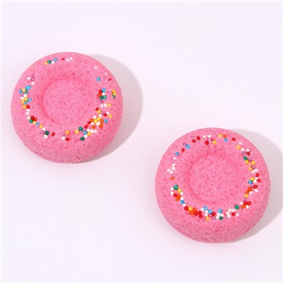 Набор бурлящих пончиков для ванны "Чудес!" 2 шт по 65 г, аромат цветочный 7857785