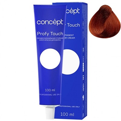 Стойкая крем-краска для волос 8.44 интенсивный светло-медный Profy Touch Concept 100 мл