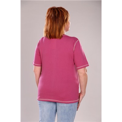 Баркарола - футболка темно-розовый