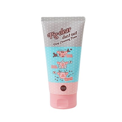 Глубоко очищающая пенка для лица Pig-clear dust out Deep Cleansing Foam