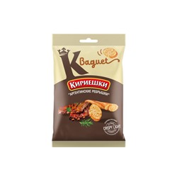 «Кириешки Baguet», сухарики со вкусом аргентинских ребрышек, 50 г