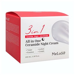 Dr.MeLoSo Крем для лица с церамидами ночной против морщин / All in One Ceramide Night Cream, 100 мл