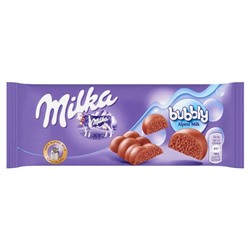 Шоколад Milka Bubbly Alpine milk 90гр